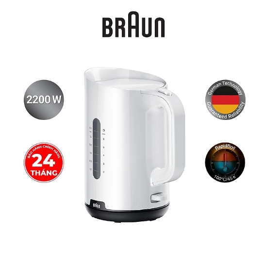 Ảnh của Ấm siêu tốc Braun WK1100BK