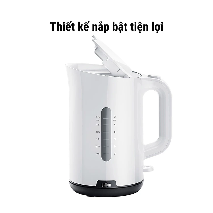 Ảnh của Ấm siêu tốc Braun WK1100 WH