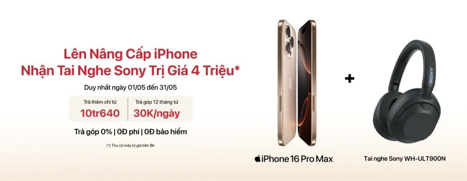 Hình ảnh cho danh mục Lên Nâng Cấp iPhone - Nhận Tai Nghe Sony Trị Giá 4 Triệu 