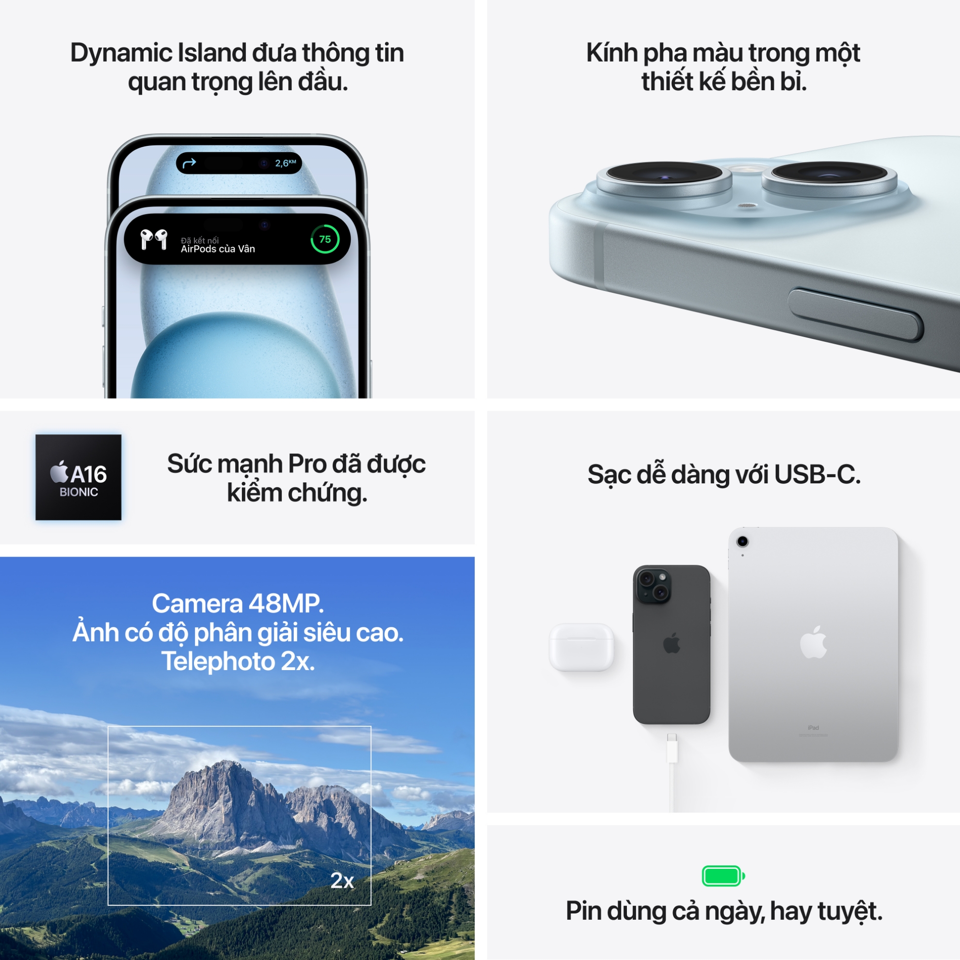 Ảnh của iPhone 15 | 128GB | Cũ đẹp (Đủ hộp,PK)