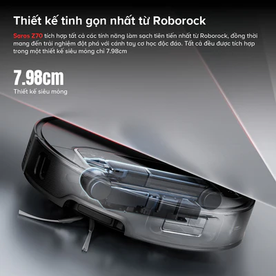 Ảnh của Robot hút bụi Roborock Saros Z70