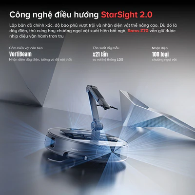 Ảnh của Robot hút bụi Roborock Saros Z70