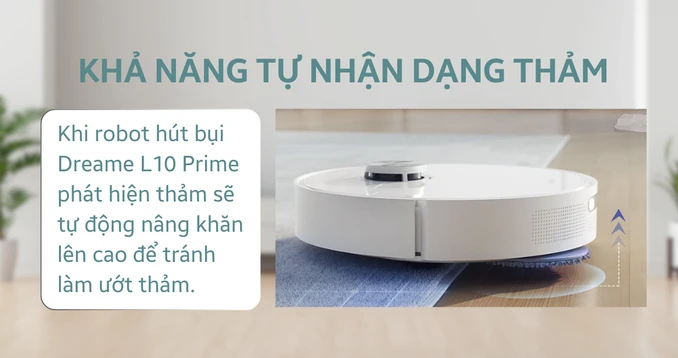 Ảnh của Robot hút bụi lau nhà thông minh Dreame L10 Prime 