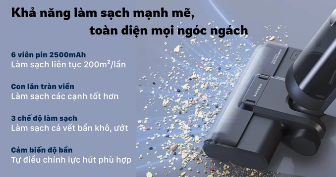 Ảnh của Máy hút bụi cầm tay Dreame H12S AE 
