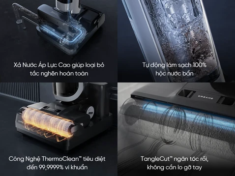 Picture of Máy hút bụi lau sàn thông minh loại cầm tay Dreame H14 Station 