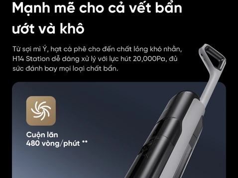 Picture of Máy hút bụi lau sàn thông minh loại cầm tay Dreame H14 Station 