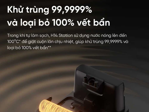 Picture of Máy hút bụi lau sàn thông minh loại cầm tay Dreame H14 Station 