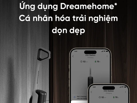 Picture of Máy hút bụi lau sàn thông minh loại cầm tay Dreame H14 Station 