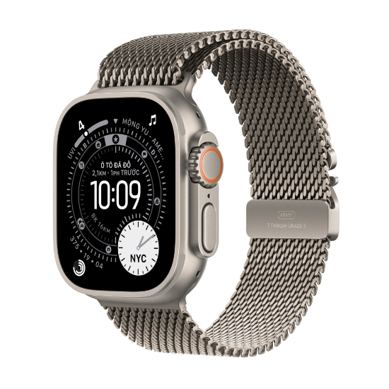 Ảnh của Apple Watch Ultra 3 GPS + Cellular 49mm | Milanese Loop (2025)
