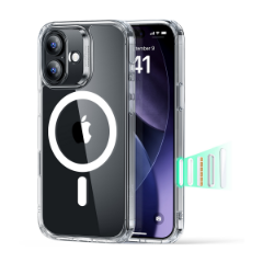 Ảnh của Ốp lưng Classic Hybrid Case HaloLock cho iPhone 17 1A861 trong suốt ESR