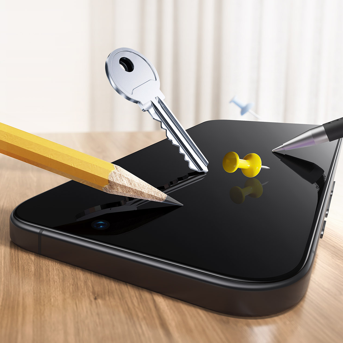 Ảnh của Miếng dán cường lực Tempered-Glass cho iPhone 17 1D878 1 miếng ESR