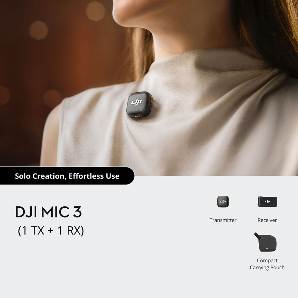 Ảnh của Microphone DJI Mic 3 (1TX + 1RX)