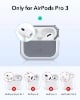 Ảnh của Ốp cho AirPods Pro 3 2025 Orbit Hybrid (HaloLock) màu trắng ESR
