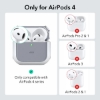 Ảnh của Ốp cho AirPods 4 2024 Orbit Hybrid series, màu xanh ESR