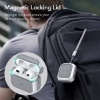 Ảnh của Ốp cho AirPods 4 2024 Orbit Hybrid series, màu xanh ESR