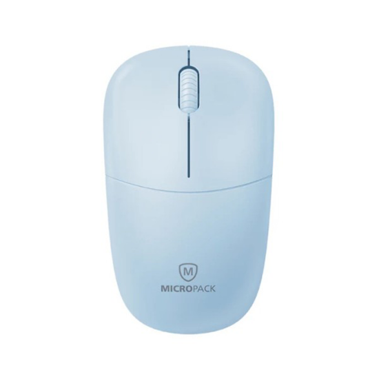 Ảnh của Chuột không dây MicroPack RF2.4G SILENT Wireless Mouse MP-712W - Blue