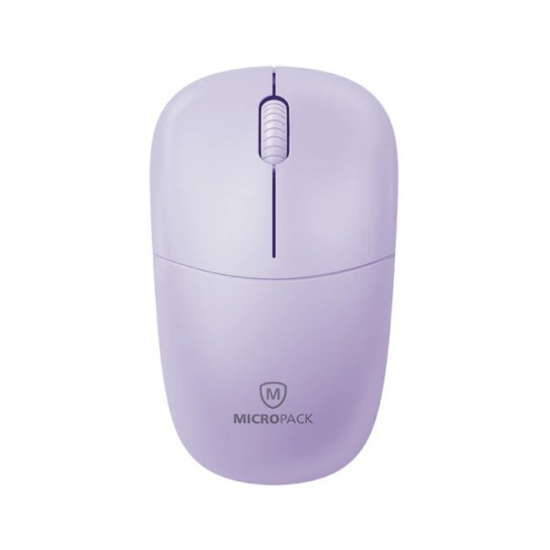 Ảnh của Chuột không dây MicroPack RF2.4G SILENT Wireless Mouse MP-712W - Purple
