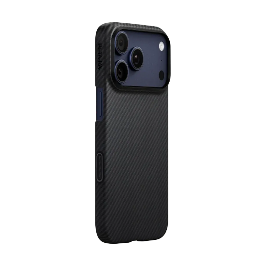 Ảnh của Ốp lưng iPhone 17 Pro Max - PITAKA Ultra-Slim (with PitaTap) - Golden Glint - KI1707AG