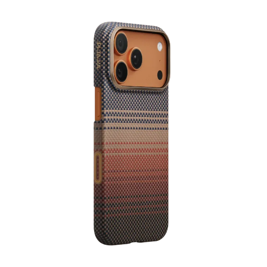 Ảnh của Ốp lưng iPhone 17 Pro Max - PITAKA Ultra-Slim (with PitaTap) - Over the horizon - KI1704OPM