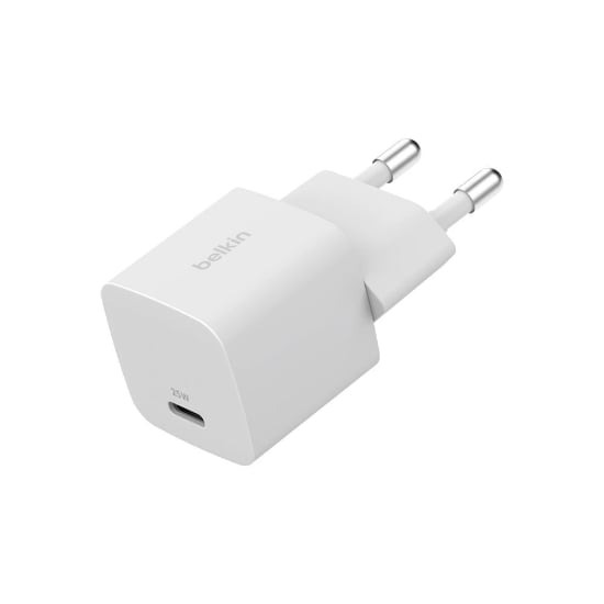 Ảnh của Adapter sạc nhanh 25W USB-C PD3.1 Wall Charger màu trắng Belkin (tương thích iPhone 17 Series) 