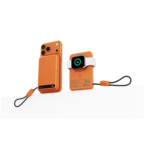 Ảnh của Pin sạc dự phòng không dây kèm cáp MAZER Qi2 15W/PD27W 10.000 mAh