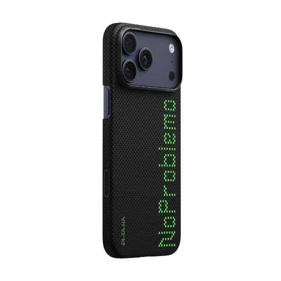 Ảnh của Ốp lưng iPhone 17 Pro Max - PITAKA Ultra-Slim (with PitaTap) - NoProblemo
