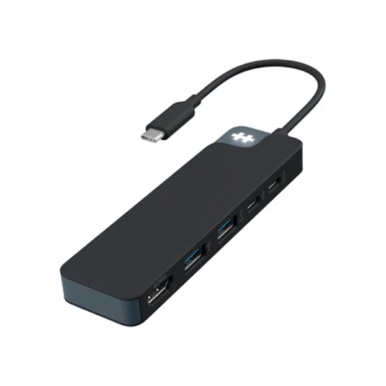 Ảnh của Cổng Chuyển HyperDrive (USA) Flex 5 ports USB-C hub, Black