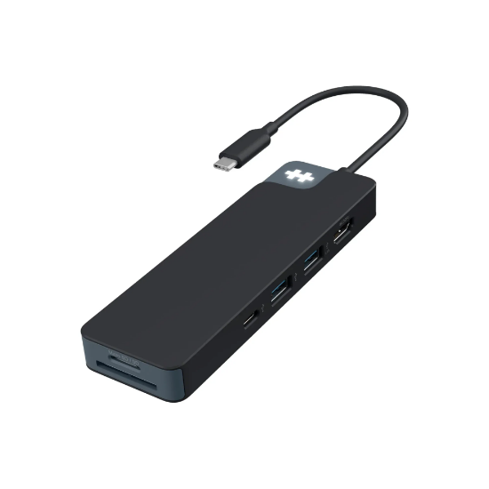 Ảnh của Cổng Chuyển HyperDrive (USA) Flex 8 ports USB-C hub, Black