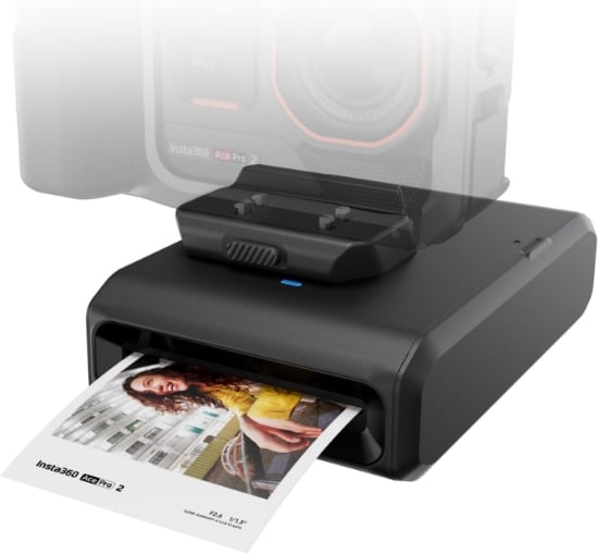 Ảnh của Máy in bỏ túi Insta360 Ace Pro 2 Pocket Printer - Đen