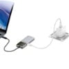 Ảnh của   Dây cáp Mazer 3in1 USB to Lightning / Micro /USB-C 1.0M/3.1A Fast Charging Cable-Black