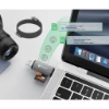 Ảnh của Đầu đọc thẻ nhớ Mazer/M-OTG2CARD-Duo/USB3.0 High Speed Dual (USB-C+USB-A) Card Reader to SD/TF(Micro SD) - Xám