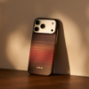 Ảnh của Ốp lưng iPhone 18 ProMax - PITAKA Edge (with PitaTap) - Sunset - KI1802PM