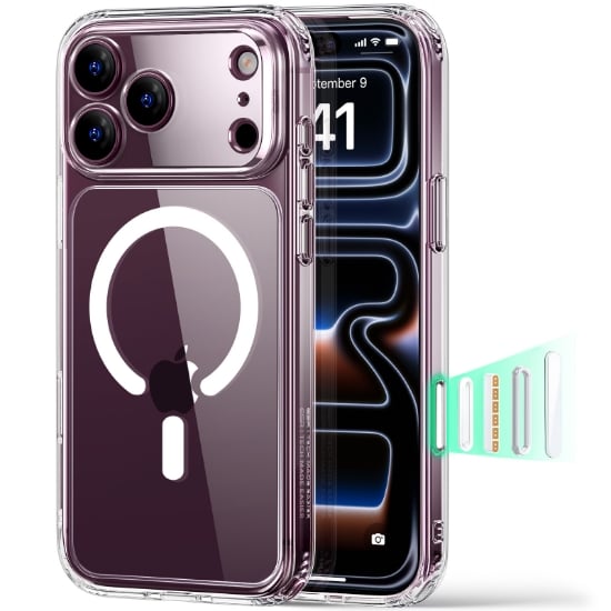 Ảnh của Ốp lưng Classic Hybrid Magnetic dành cho iPhone 18 Pro/17 Pro, trong suốt ESR