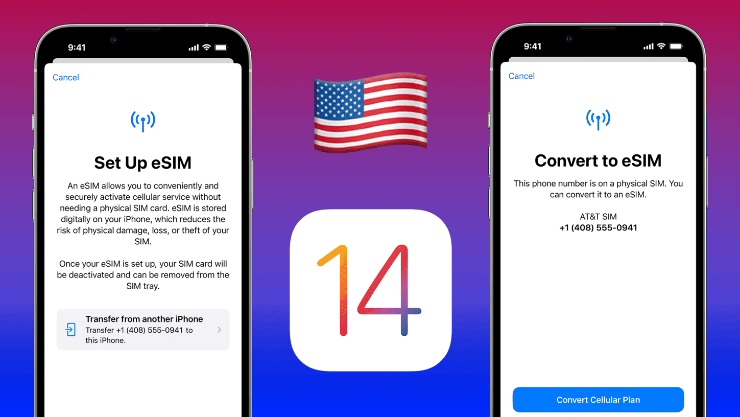 Phiên bản chỉ eSIM, không SIM vật lý được Apple cho ra mắt trên iPhone 14 series sản xuất tại Mỹ