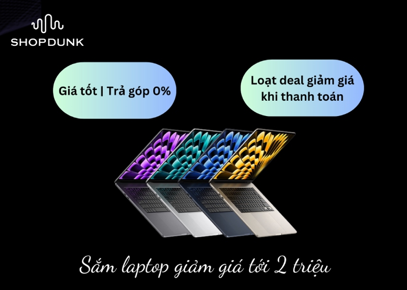 Giá macbook air 15 inch 8gb ram 256gb ssd tại shopdunk