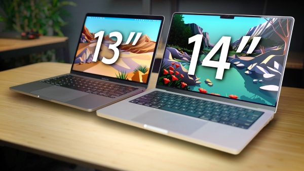 Hình ảnh macbook pro 13 m2 vs pro 14 m1 max