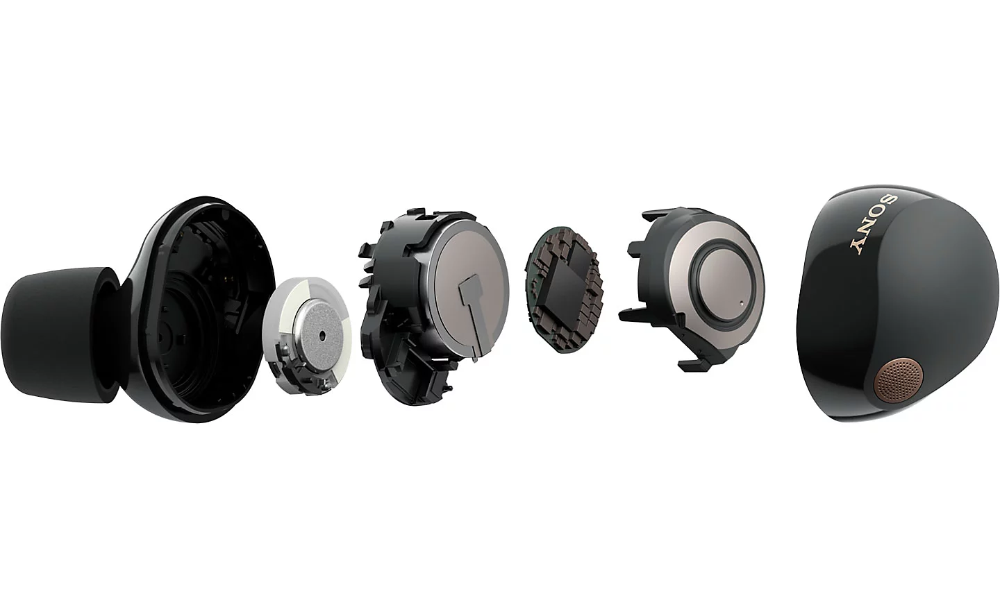 Sony WF-1000XM5 cấu tạo bên trong