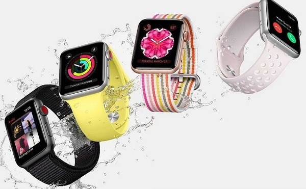 Các dây đeo Apple Watch bằng thép không gỉ và da thường không chống nước 