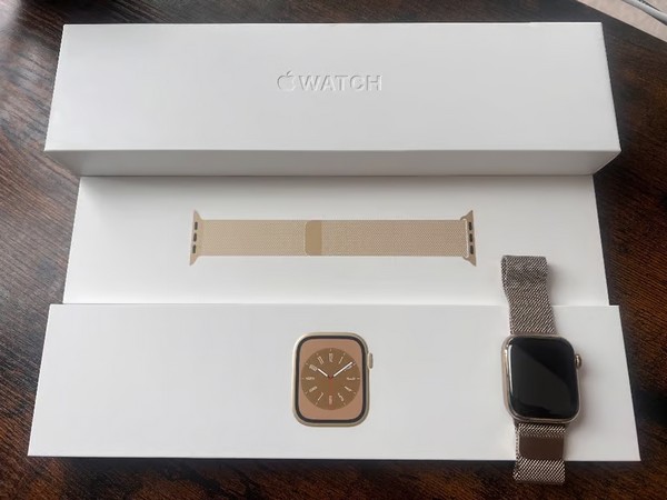 dây đeo thép bền bỉ của apple Watch Series 8 thép 41mm