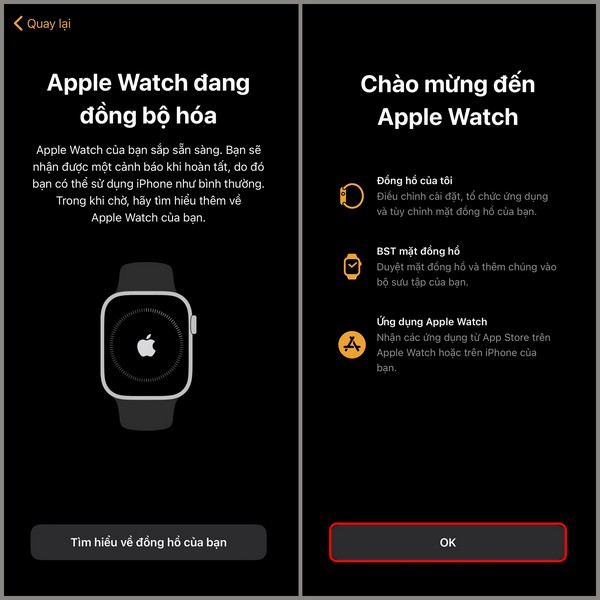 Kết nối và đồng bộ Apple Watch Series 8 với iPhone