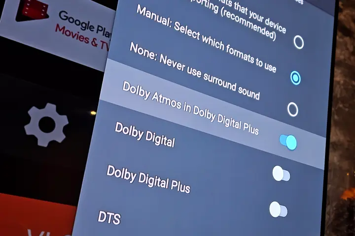 cách bật dolby atmos trên TV