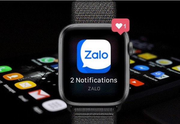Dùng Zalo trên Apple Watch Series 8
