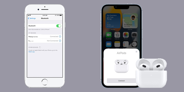 Kết nối AirPods 3 với thiết bị
