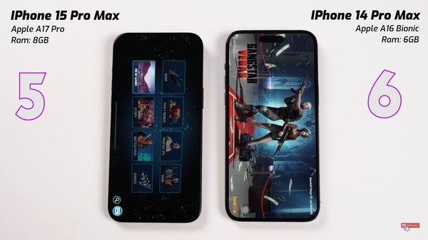 iPhone 15 Pro Max với chip A17 Pro cho thấy tốc độ “đáng gờm” và đồ họa mượt mà hơn nhiều