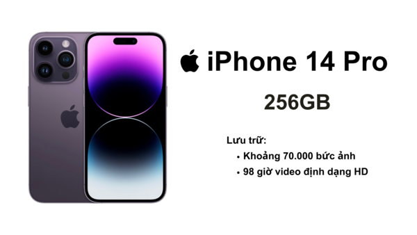 iPhone 14 Pro 256GB VN/A - ShopDunk - Apple Authorized Resellers