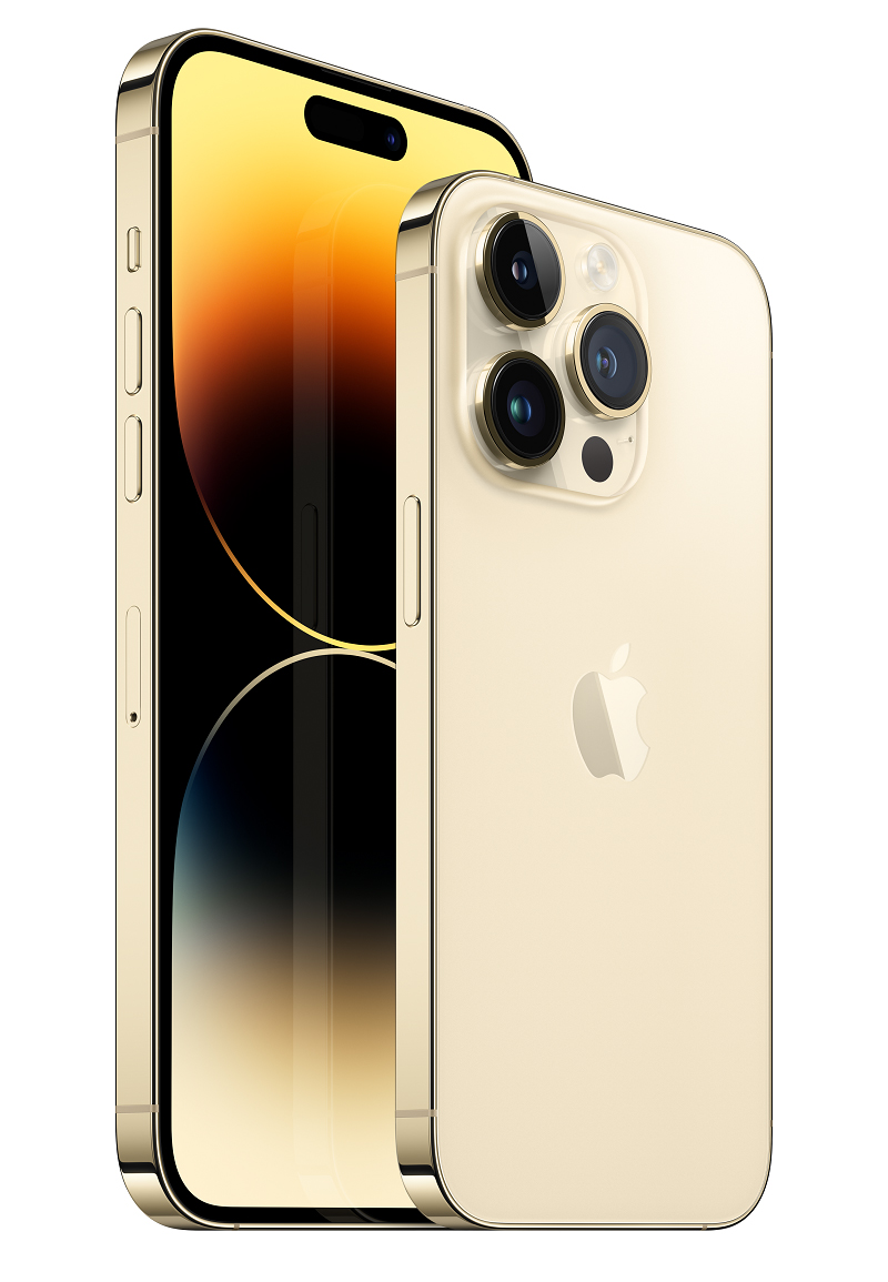 Màu của iPhone 14 Pro Max vàng cầm “sang tay” 