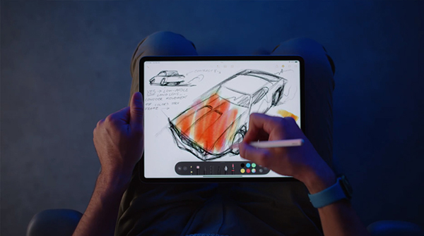 Mẫu iPad cho dân vẽ, thiết kế chuyên nghiệp iPad Pro M2