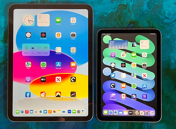So sánh chi tiết iPad gen 10 và iPad mini 6