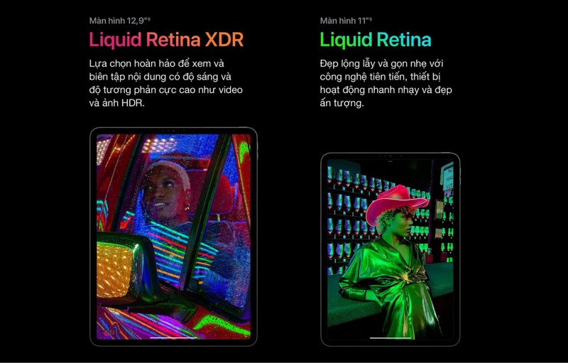 Màn hình Liquid Retina siêu sắc nét của iPad Pro Mới 2022
