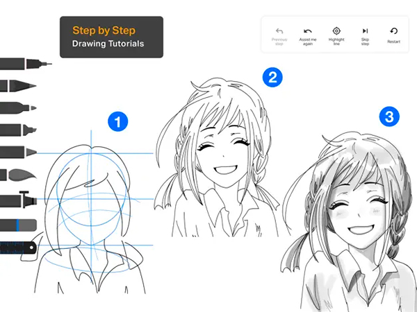 App hỗ trợ vẽ trên iPad cho trẻ nhỏ và người không chuyên